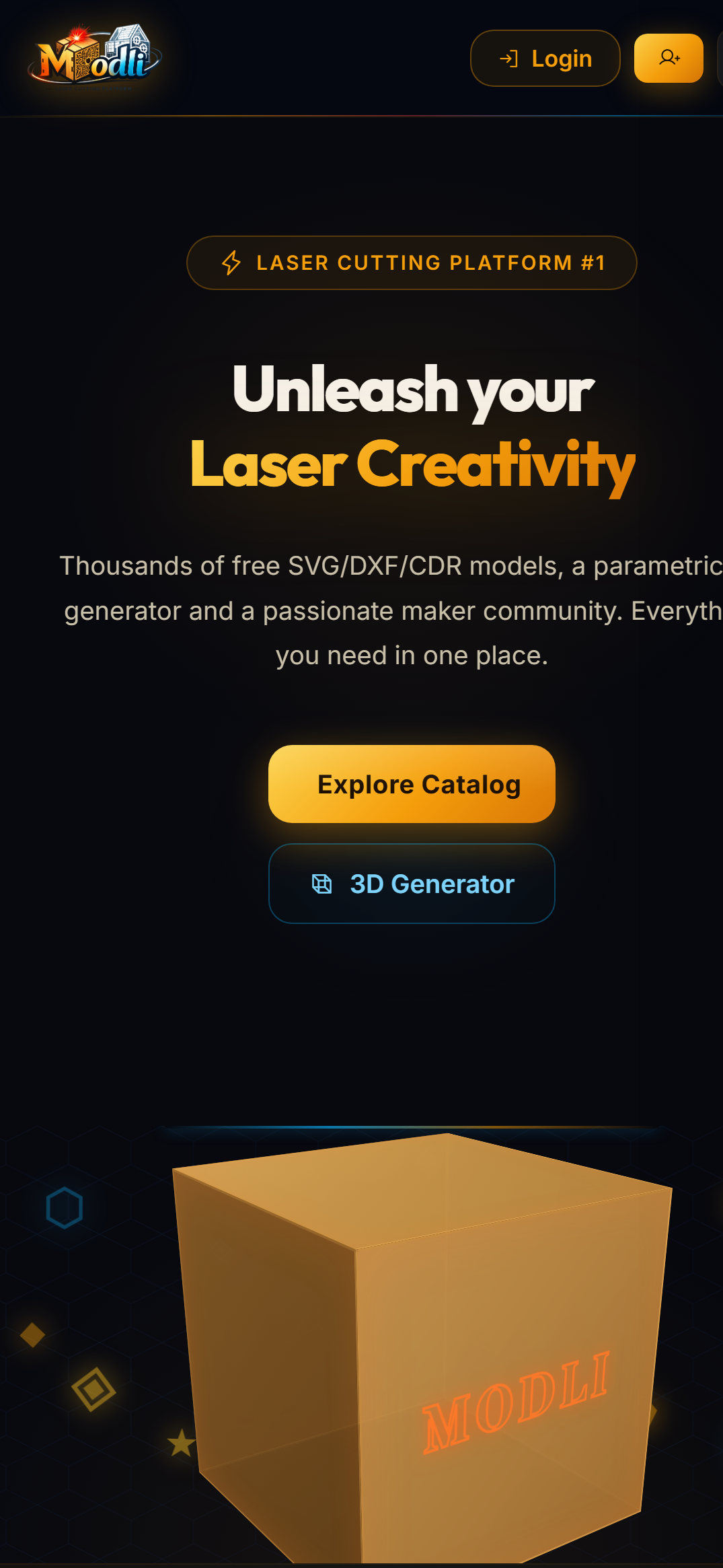 Modli on mobile