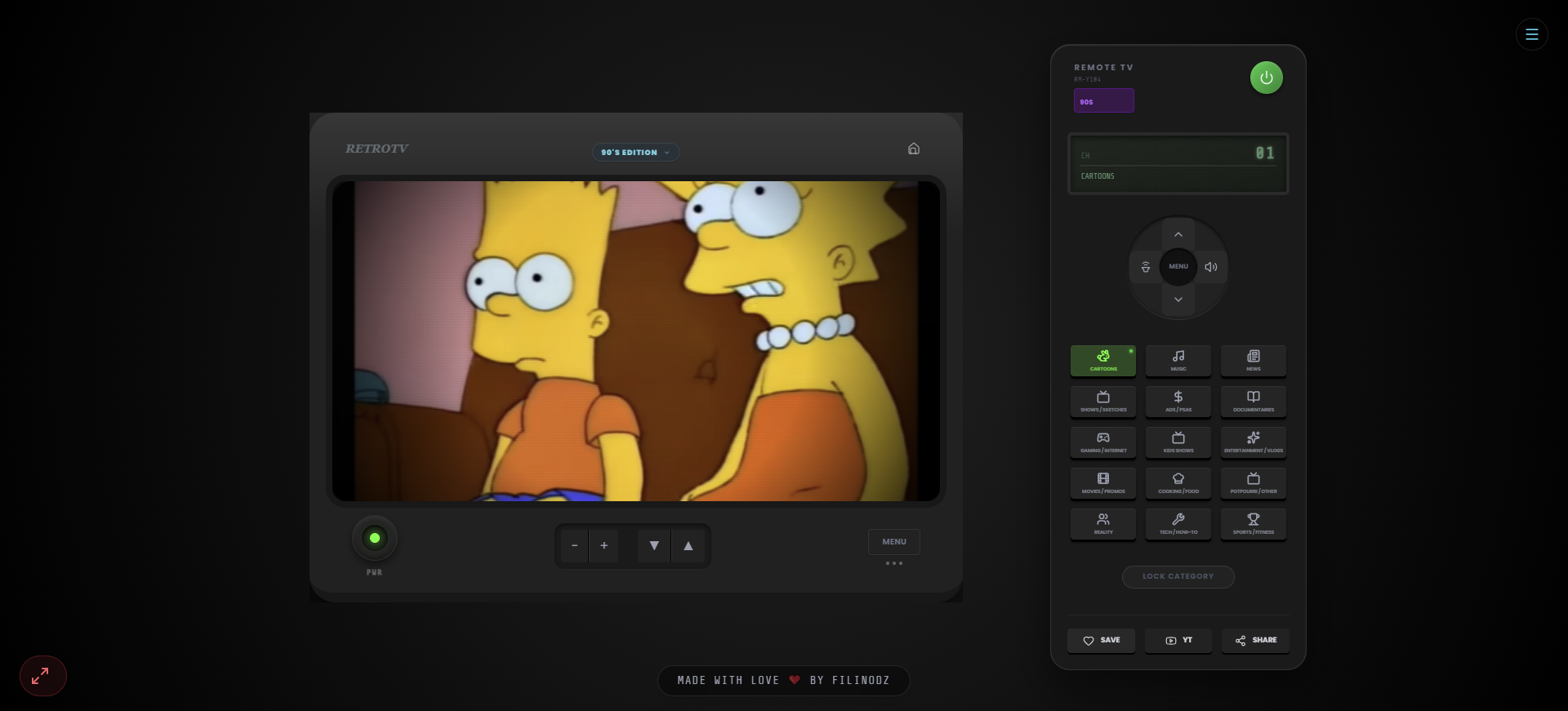 Interface TV