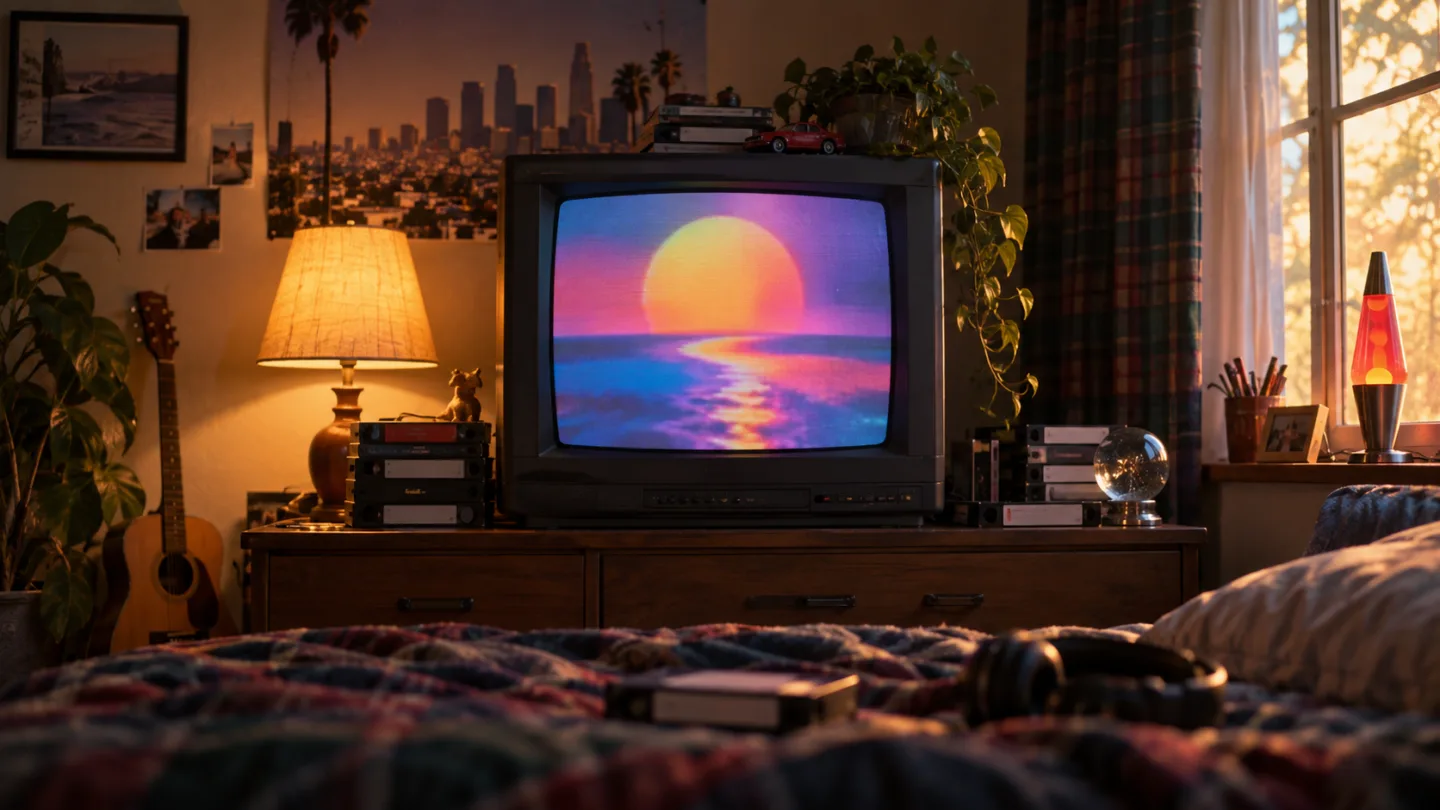Illustration : La télé rétro s'allume dans votre chambre